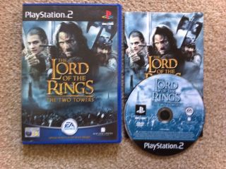 THE LORD OF THE RINGS THE TWO TOWERS FOR PLAYSTATION 2 PS2 PS3 (PS3 