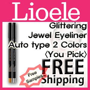 LIOELE] Glittering Jewel Eyeliner Auto Type 2 Colors You Pick Eye 