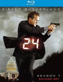 24   Season 7 Blu ray Disc, 2009, 6 Disc Set