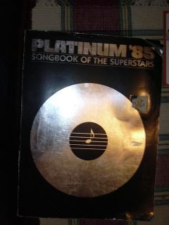 Platinum 85 Songbook of the Superstars 288 pages Great shape Buy it 