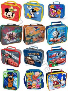 Boys Kids Lunch Bag / Box  Insulated Pack Lunch Cases for Boys  All 