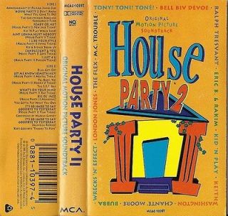 House Party 2 (Soundtrack Cassette 1986) Kid N Play, Tony Toni 