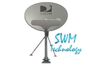 DIRECT DIRECTV DTV SLIMLINE KA/KU kaku SATELLITE DISH Antenna SWM5 