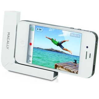 MACALLY LDOCK FOLDABLE CHARGE SYNC AC USB WALL DOCK CRADLE FOR iPHONE 