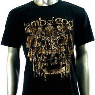 Sz M Lamb Of God T Shirt Biker Rider Punk Heavy Metal Rock S2