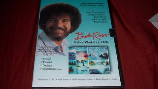 bob ross 3 hour workshop instructional dvd new paint time
