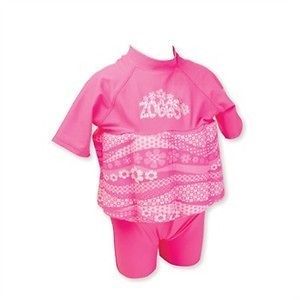 ZOGGS SUN PROTECTION FLOAT SUIT   PINK   UPF 50+   INFANTS   NEW