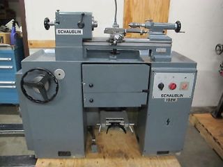 Schaublin 102n Lathe with Collets and Long X Y Cross Slide