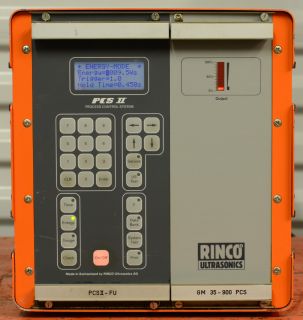 Rinco PCS GM 35 Ultrasonic Welder 900W 35kHz Power Supply CE