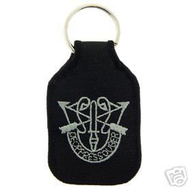 united states army special forces embroidered key ring time left