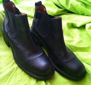 men s authentic designer cole haan black leather boots
