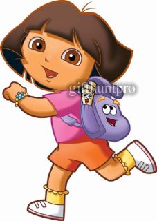 Dora the Explorer Avendure Girl Iron On Transfer Baby Kid