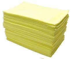 192 yellow microfiber towel new cleaning cloths bulk 