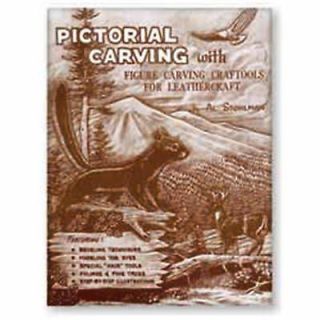 Tandy Leathercraft Pictoral Carving Book Al Stohlman 66037 00