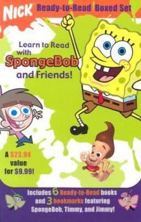 Nick Ready to Read Boxed Set Learn to Read with SpongeBob and Friends 