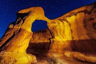   Niznansky Photography Photo Night Metate Arch Devils Garden Utah US