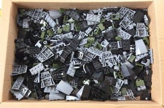 Bulk Grey Colour , olive green Blocks lot bricks Compatible to Lego 