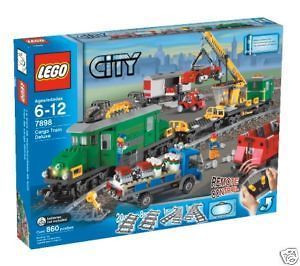 lego 7898 city cargo train deluxe brand new one day