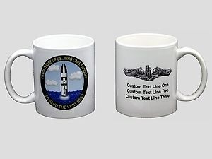 PERSONALIZED Submarine Send the Very Best Coffee Mug SSBN SSN Polaris 