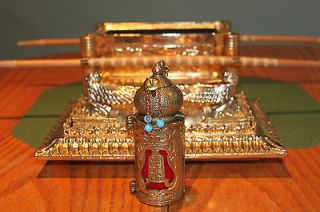 ark of the covenant with torah in gold leaf exquisite