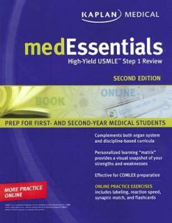 MedEssentials High Yield USMLE Step 1 Review by Leslie D. Manley and 