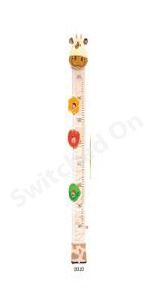 TOY COW HEIGHT GROWTH MEASUREMENTS CHART KIDS CHILDREN WOODEN 