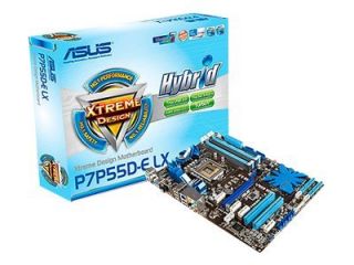ASUSTeK COMPUTER P7P55D E LX LGA 1156 Intel Motherboard