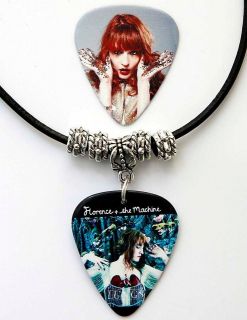 florence and the machine guitar pick leather necklace from united
