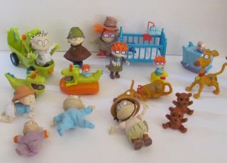   Lot RUGRATS Toys Dolls Figures REPTAR Wind up Tommy PHIL LIL Chucky