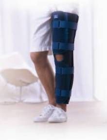   ® Genu Eco Knee Immobiliser Leg Support Brace   WORLDWIDE POSTAGE