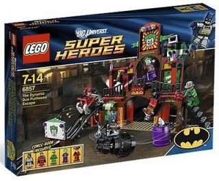   Lego Exclusive Dynamic Duo Funhouse Escape (6857) Batman and Robin