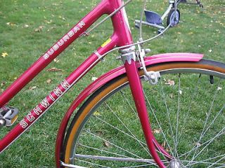 1979 Schwinn Ladies Suburban 5 speed bicycle sharp pink paint