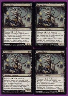 Newly listed ***4x Throat Slitter*** Planechase 2012 Mtg Magic Cards