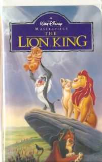 the lion king vhs 1995 see $ 2 deal expedited