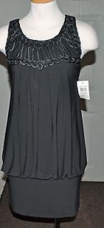 new b darlin dillards black sleeveless dress size 7 8