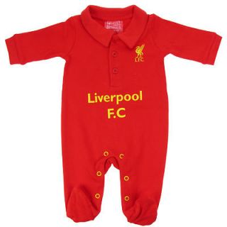 Liverpool FC Baby Sleepsuit 0 3 Months GIFT Toddler Babygrow
