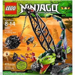 LEGO Ninjago Fangpyre Wrecking Ball 9457 Brand New Sealed Box