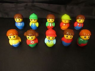 Lego Duplo Primo People Figures Lot Set of 10 Collectibles Rare