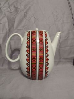   Continental China Raymond Loewy Southwestern Design Coffee Pot