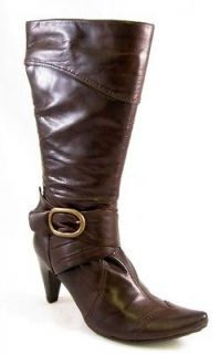 new luichiny mildred brown boot womens shoe 7 m