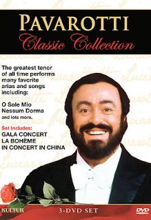 Pavarotti Classic Collection DVD, 2008, 3 Disc Set