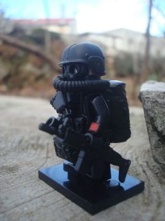 LEGO CUSTOM MINIFIG HALO CIA JUMPER NIGHT OPS EXCLUSIVE BY L@KUDA