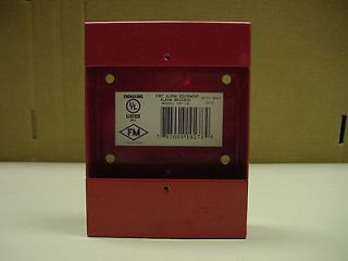 Newly listed Fire Lite Alarms Pull Station Surface Mount Back Box SB 