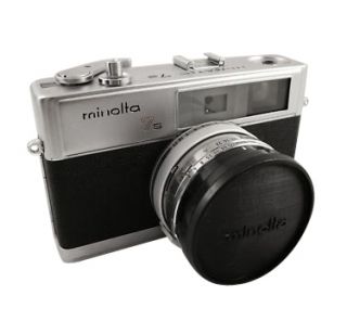 Minolta 7S 35mm Rangefinder Film Camera with 45mm Lens