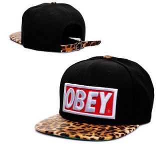 Big sale NEW Leopard brim adjustable baseball cap snapback hip hop 