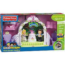 NIB Fisher Price Little People™ Royal Garden Fairytale Wedding Set