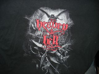 07 DIO CONCERT LIVE USED T SHIRT XL HEAVEN & HELL LAST SHOW AT MTL