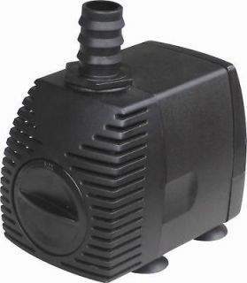 Pump 1370 GPH water Fountain submersible SUMP AQUARIUM j89