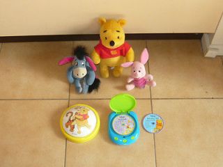 Disney Winnie The Pooh Flying Toy + Night Light + Musical Player 