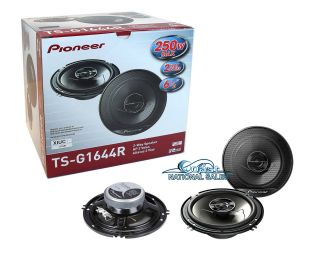 PIONEER TS G1644R 6 1/2 2 WAY 500W TS SERIES COAXIAL CAR SPEAKERS 
